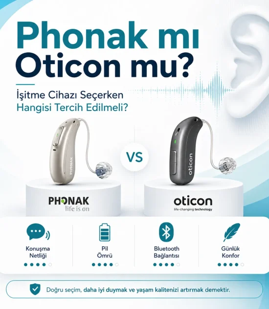 Phonak mı Oticon mu? İşitme Cihazı Seçerken Hangisi Tercih Edilmeli?