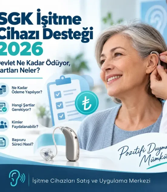 SGK İşitme Cihazı Desteği 2026 – Devlet Ne Kadar Ödüyor, Şartları Neler?